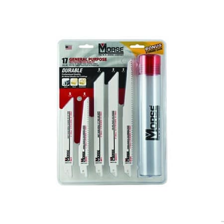 Morse General Purpose Kit, 18 Pieces, Bi-Metal RBKITGP01